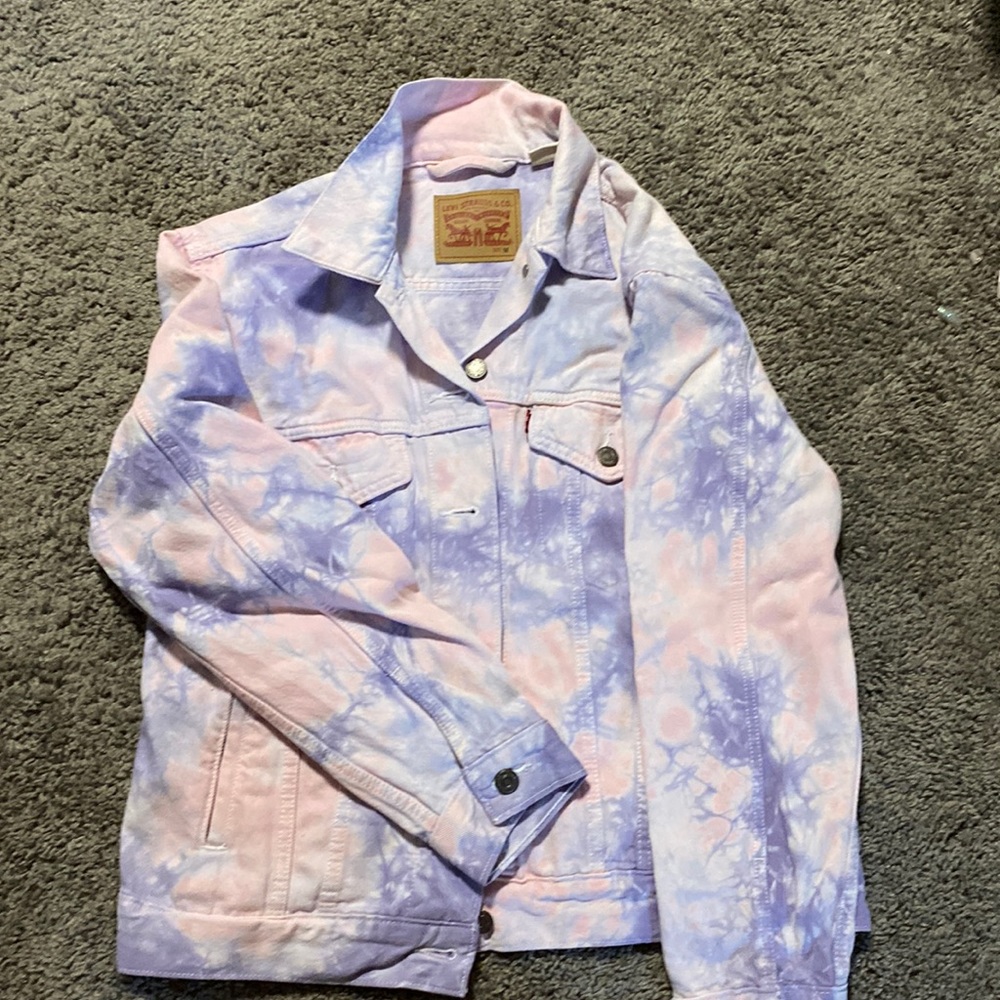 Levi Strauss & Co Tye Dye Denim Jacket